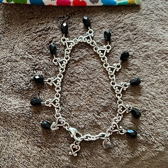 Brighton black and silver bracelet with dust cover - Picture 3 of 3